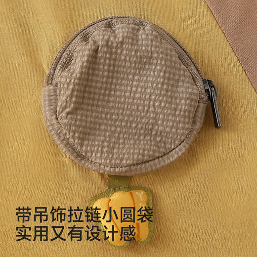 【100%精梳棉】英氏儿童衣服男童圆领百搭上衣夏装短袖T恤针织卡通纯棉薄款上衣 商品图2