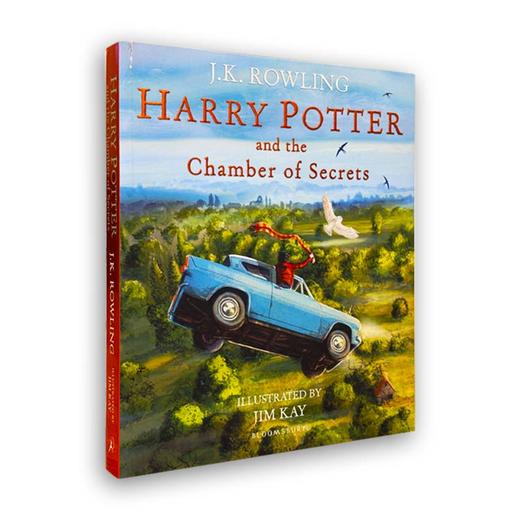 哈利波特系列彩绘插图版平装JK罗琳Harry Potter 英文进口原版 商品图2