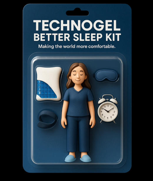 意大利原单Technoge*l 凝胶枕经典Deluxe枕头礼盒 商品图11