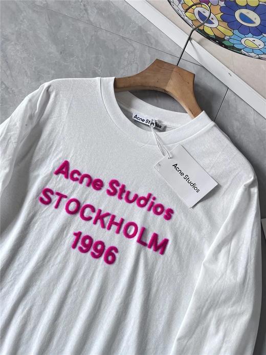 AC新款情侣款植绒长袖T恤 商品图5