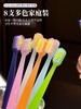 💥这款【Chocoikes缤纷果冻净护牙刷】🥰直接把少女心焊在刷牙这件事上 🌟 缤纷果冻撞色设计，透明PP刷柄 高颜值点亮洗漱台 🌟 8支家庭装多色区分 商品缩略图4