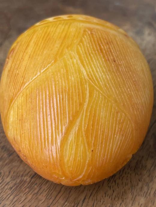 籽料金沁白玉原石竹笋形把玩件，顺丰包邮 商品图10