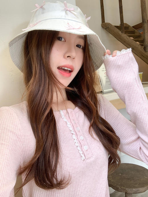 <曾小咸推荐>3.12现货秒杀 ！微信超特价！韩系拼接蕾丝花边长袖 日常139.99 立减80 秒杀59.99！！ 商品图6