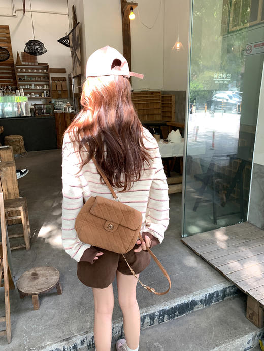 <曾小咸推荐>3.12现货秒杀 ！微信超特价！韩系条纹撞色卫衣 日常159.99 立减90 秒杀69.99！！ 商品图5