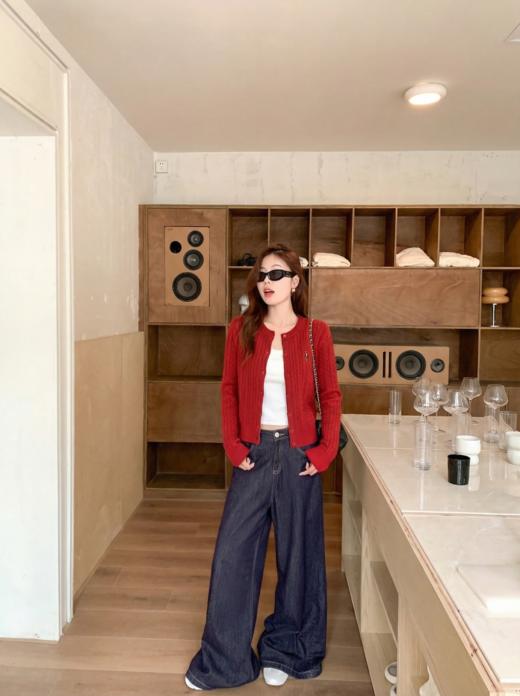 <曾小咸推荐>3.12现货秒杀 ！微信超特价！韩系小熊刺绣针织开衫 日常169.99 立减100 秒杀69.99！！ 商品图7