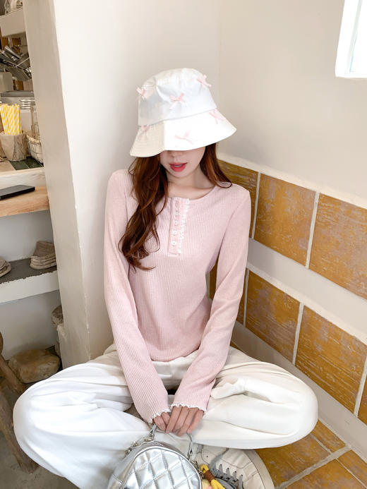 <曾小咸推荐>3.12现货秒杀 ！微信超特价！韩系拼接蕾丝花边长袖 日常139.99 立减80 秒杀59.99！！ 商品图9