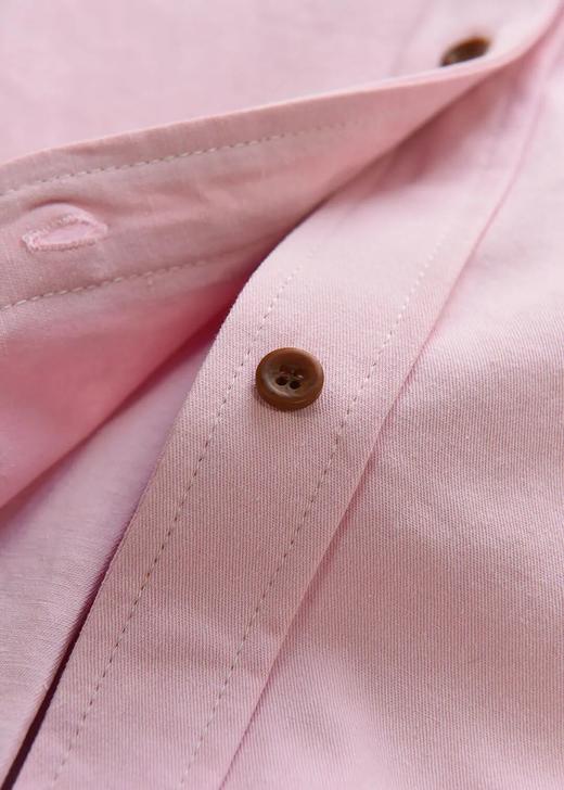 COCIC冰岛欧尼玫瑰粉衬衫 | 特调偏冷调的玫瑰粉，上身超显白，复古高级可露丽配色【3-5天发货】 商品图3