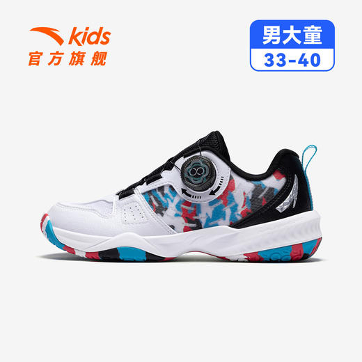 羽毛球鞋｜安踏儿童训练鞋2026年夏季新款防滑耐磨旋钮运动综训鞋312623302 商品图0