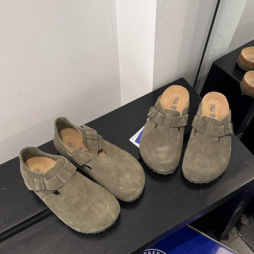 原单勃肯进口牛皮休闲鞋031006 商品图9