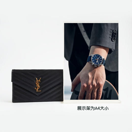 【95新】YSL圣罗兰393953黑金鱼子酱信封woc链条包单肩包女士060326AK09 商品图8