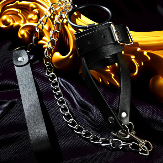 谜姬 阴茎牵引带SM束缚调情 商品图7