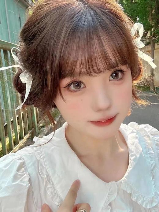 新款美瞳非香水棕/麻球棕/盐桃汽水棕/盐水汽水粉/奶汁兔丸 商品图5