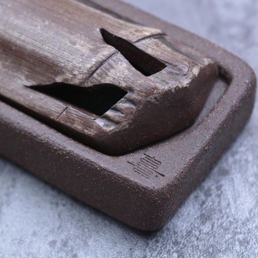 《气节 短款》紫砂卧香炉 高雅之意 君子之心 商品图2