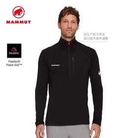 猛犸象Aenergy Light 男士户外高弹力半拉链套头中层夹克