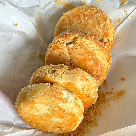 【打脸般的好吃！市面少见的纯手工老式月饼！39.9任选2个口味到手2包共8个！】日生产60吨的黄庄福美老式月饼 商品图6