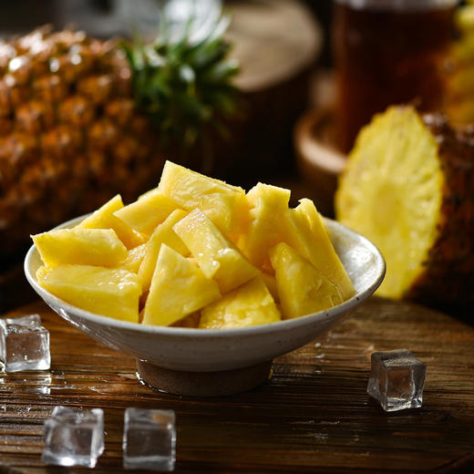 云南版纳香水大凤梨香味浓郁酸甜多汁云南特产水润细腻肉质脆嫩 商品图5