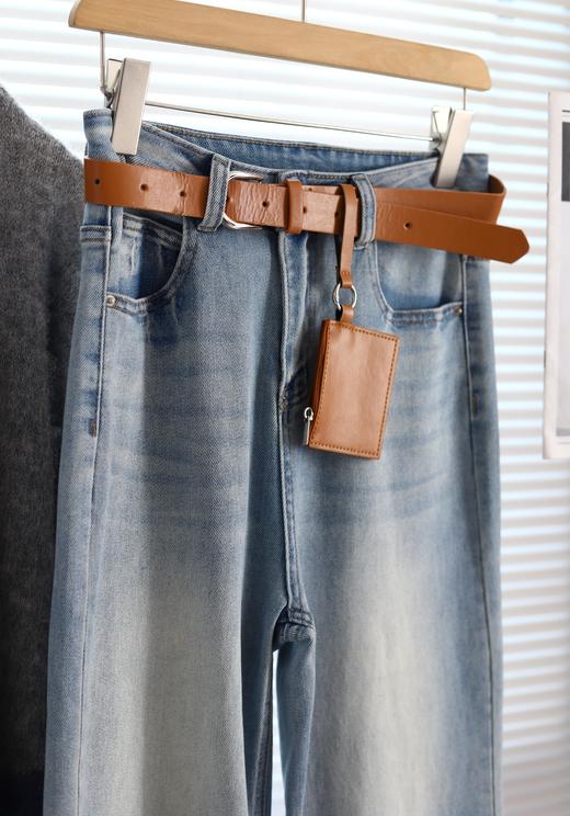 下单即送定制皮带！【MDINN 春款高定复古&小马牛仔裤】深圳南油高定款   柔垂有型 微弹舒适 耐磨抗皱 商品图4