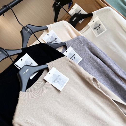 【59元2件，单拍不发】哥D羊毛打底衫（加购2件，下单自动满减）｜柔软舒适，羊绒触感，超百搭【预售3-5天发货】 商品图4