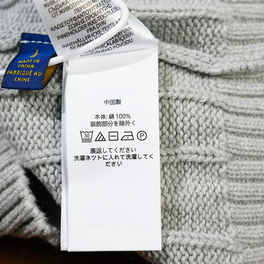 【秒杀价已调 直接拍】原单 Polo Ralph Lauren 男士半拉链绞花针织毛衣 美式复古的温暖质感 商品图14