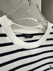 点此购买 哈吉斯春秋季女士宽松撞色条纹打底内搭纯棉长袖T恤 ss 341790 商品缩略图9