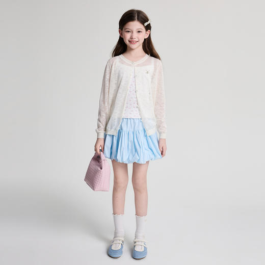 笛莎/Deesha 2026年夏季新款中童外套毛开衫 商品图2