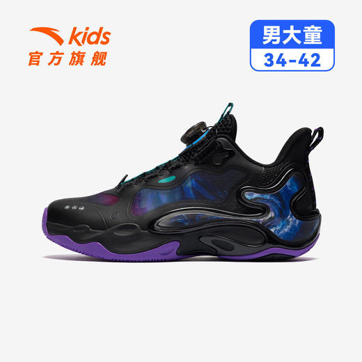 异形夏季款｜安踏儿童篮球鞋2026新款防滑耐磨中帮旋钮缓震运动鞋312621110 商品图6