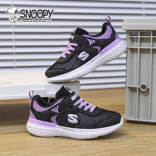 【史努比】儿童鞋春夏季运动鞋透气面料软底男女童跑步鞋27-38 商品图4