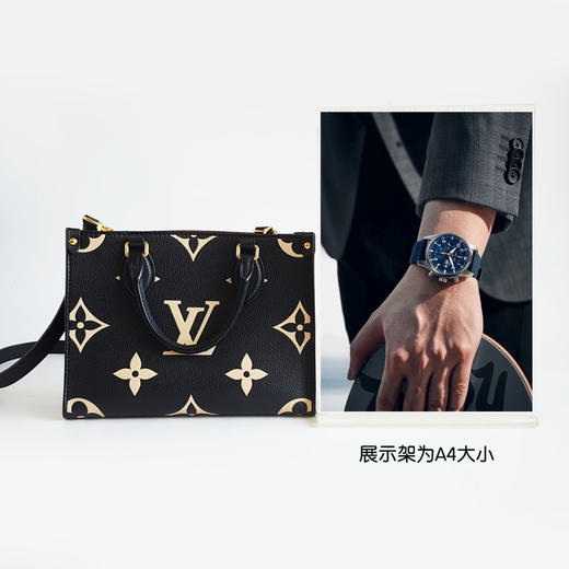 【95新】LV路易威登Onthego系列M45659小号黑白全皮onthego手提单肩包女士090326AK22 商品图9