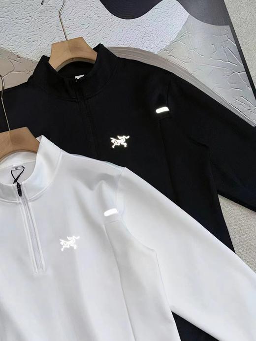 F031039立领半拉链运动打底衫长袖T恤户外休闲衫 商品图4