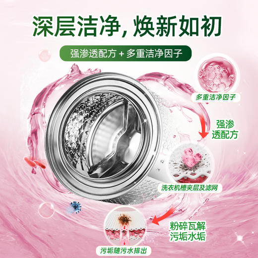 『洗衣机清洁消毒液』洗衣机深层清洁除菌除螨防霉免浸泡免拆除 商品图3