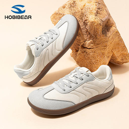 HOBIBEAR宽头鞋男鞋阿甘鞋春秋休闲轻便软底滑板鞋运动鞋 商品图1