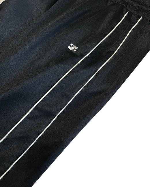 中性款织带刺绣休闲裤长裤 可配套装he008 商品图1