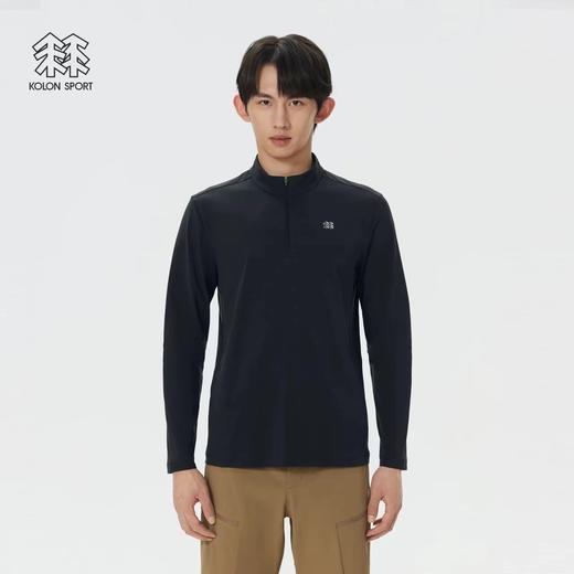 F031048吸湿速干T恤S-Functional男女半拉链长袖速干衣 商品图8