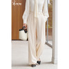 米思阳新款秋季高腰垂感西装裤通勤气质直筒宽松休闲裤5M24CH4047 商品缩略图0
