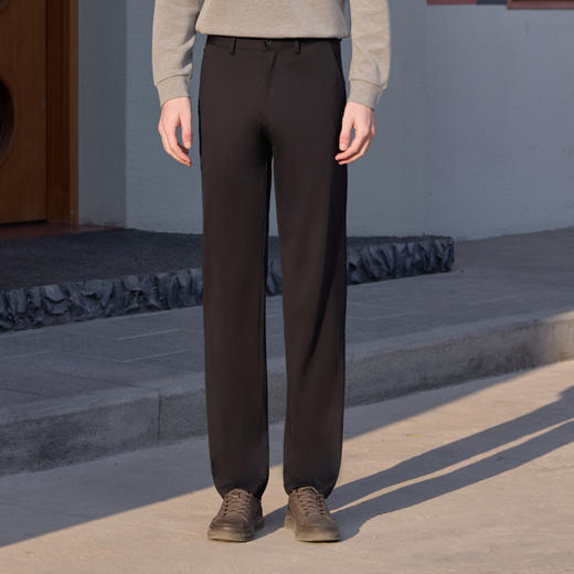 半身缘男裤 春季高弹性耐磨抗起毛起球休闲裤261201B10230194 商品图3