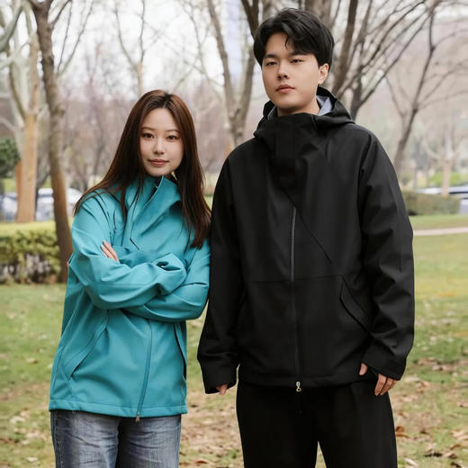 热卖！春季单冲！硬核三防！版型好！英国品牌 赛艇俱乐部REGATTA CLUB 情侣户外软壳冲锋外套 防水防风 舒适百搭 10色可选 RCCG26988 商品图2