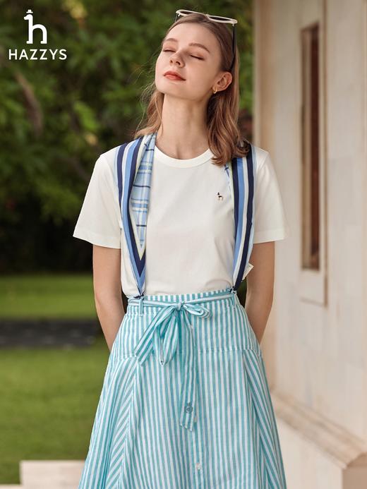 二店y 【26001】余料加栽，哈狗家，正肩有型，刺绣女士短袖T恤 商品图2