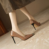 【预售5天】春秋季新款舒适性感高跟鞋细跟尖头气质小众设计工作鞋浅口单鞋女AK&3471 商品缩略图4