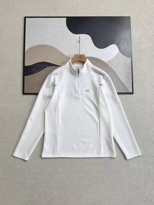 F031039立领半拉链运动打底衫长袖T恤户外休闲衫 商品图8