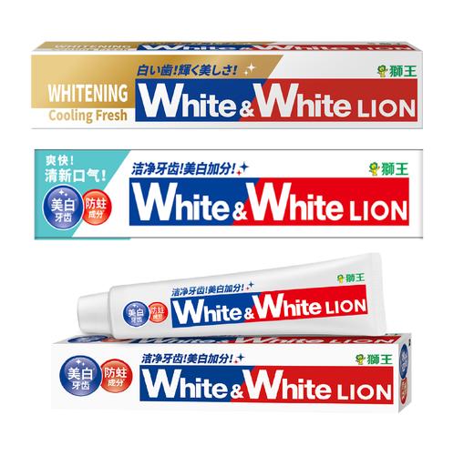 【临期品】A43216 W&W美白清新牙膏（沁凉柑橘香型）150g 商品图0