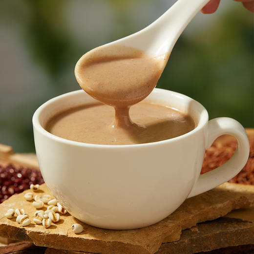 【凤品优选】燕之坊有机红豆薏米粉500g 红小豆薏仁红枣高纤饱腹营养早餐即食代餐粉 商品图3