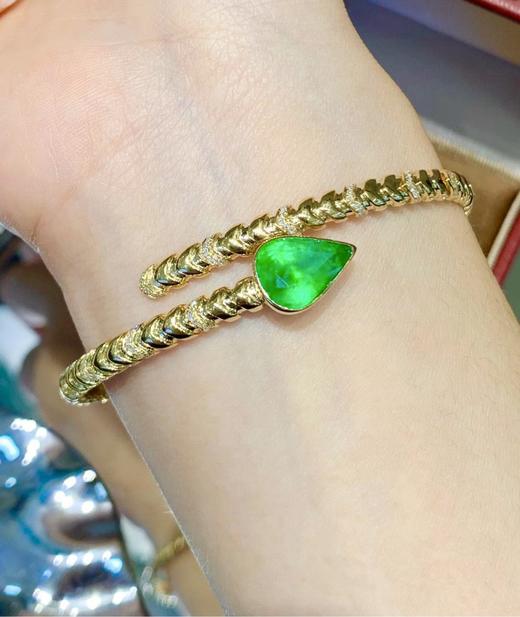 3.2ct 祖母绿手镯 商品图2