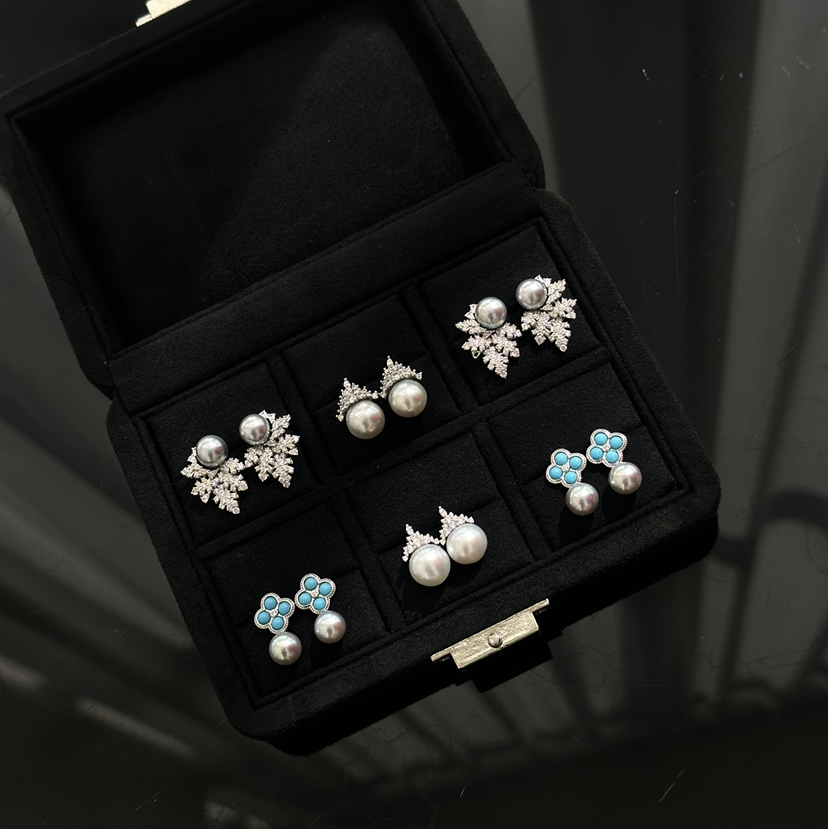 「真多麻色耳钉集合｜清冷感天花板」