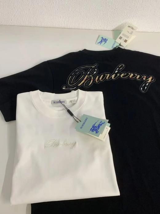 【xjwm1】26早春情侣刺绣+贴布绣宽松棉质短袖T恤！！ 商品图1