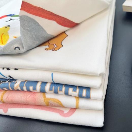 【好看好穿还好价！任选2件！纯棉高克重白喷T恤】颜色多样百搭 修身藏肉 商品图7