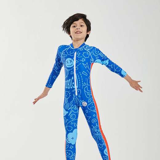 清仓速抢！【儿童泳衣丨oribigo泳衣泳袍大合集】面料亲肤舒适，有效阻隔紫外线，大面积保护娇嫩肌肤，紧密缝线，做工精致，大动作无束缚，海边度假，游泳均可穿~ 商品图9