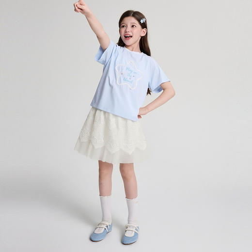 笛莎/Deesha 2026年夏季新款中童半身裙P精致公主半身裙 商品图2