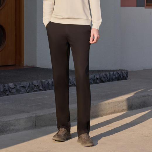 半身缘男裤 春季天丝面料不掉色不缩水休闲裤261101B10230217 商品图0