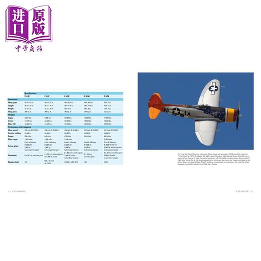 预售 【中商原版】P 47 雷电 战斗机 英文原版 P 47 Thunderbolt Republics Mighty Jug in World War II David Doyle 商品图1