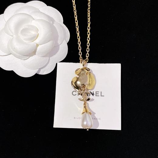 香奈儿 棕石金花水滴珠项链（XTY） 商品图12